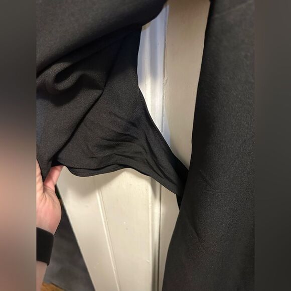 Cece Dressy Dress. Quarter sleeve black with ties - Picture 3 of 3